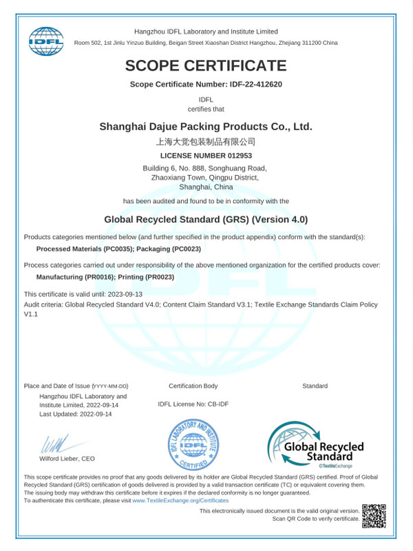 GRS -certificaat